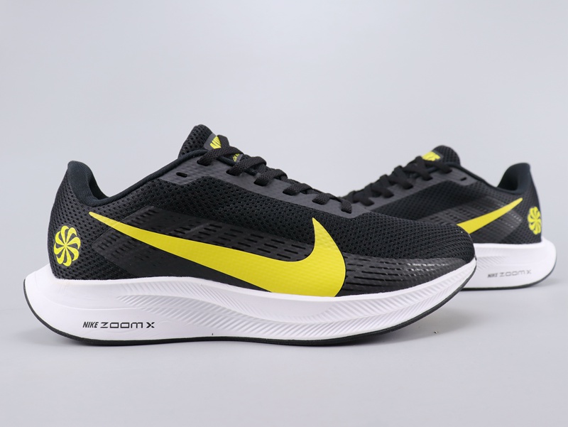 2002 Nike Zoom Rival XC Black Yellow White Running Shoes